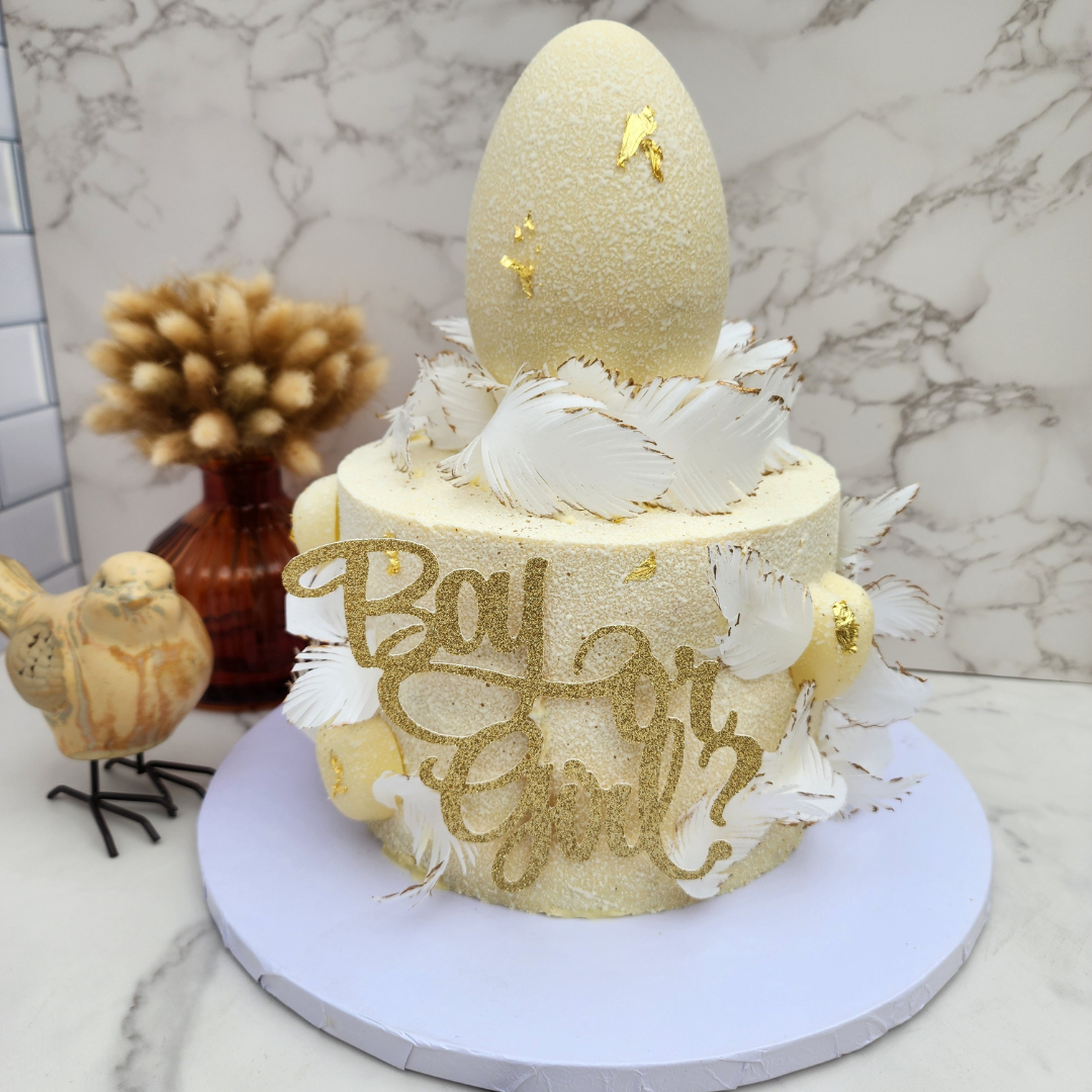 Custom Gender Reveal Cake
