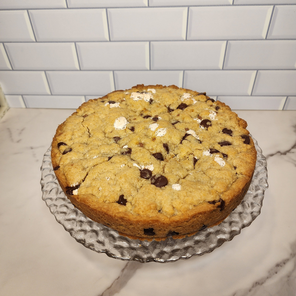 Chocolate Marshmellow Cookie Cake