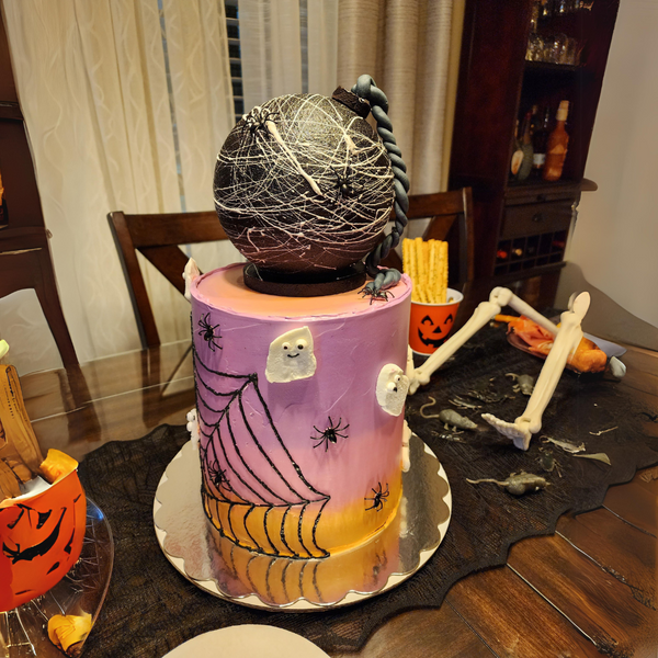Halloween Theme Custom Cake