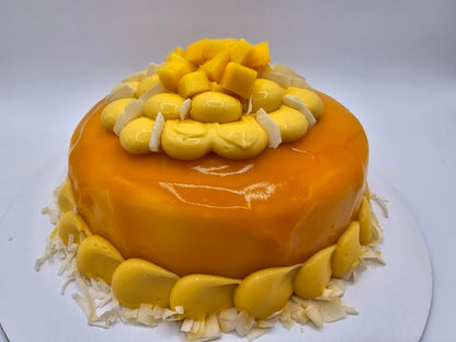 Mango Maracuya Mousse Cake