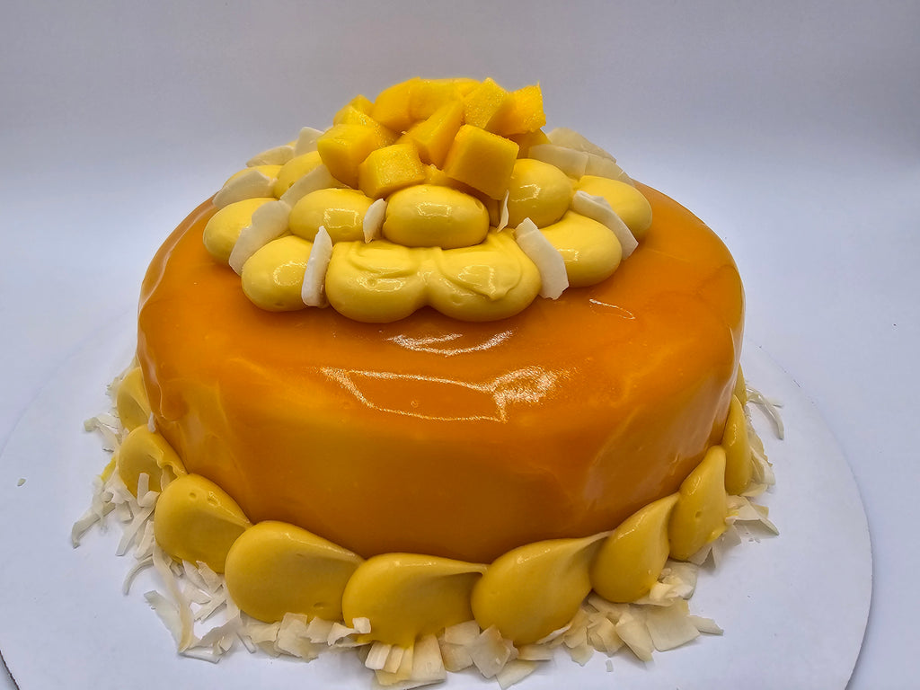 Mango Maracuya Mousse Cake