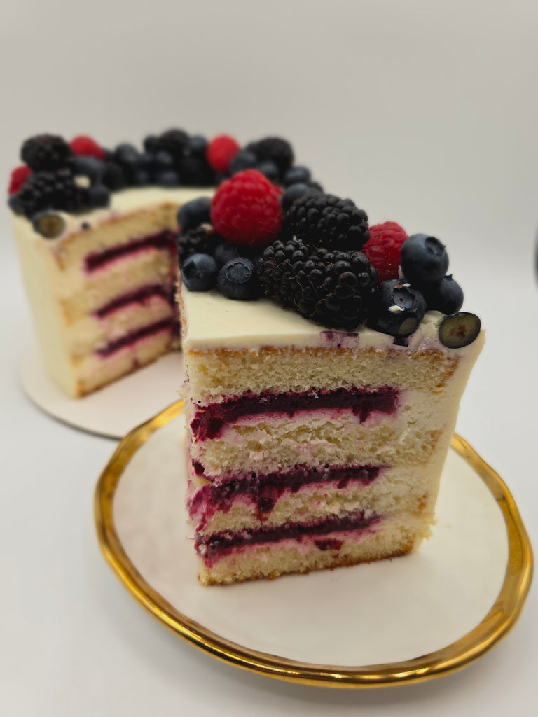 Mixed Berries Cake