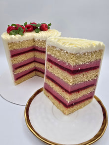 Raspberry Mousse Cake